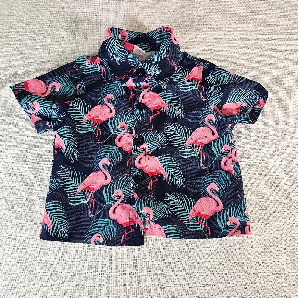 Flamingo Palms Shirt